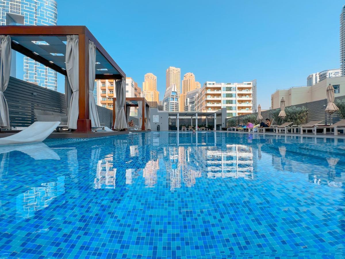 Fam Living - Marina Marvel - Studio Apartment With Breathtaking Views In Studio One Tower Dubai Exterior photo